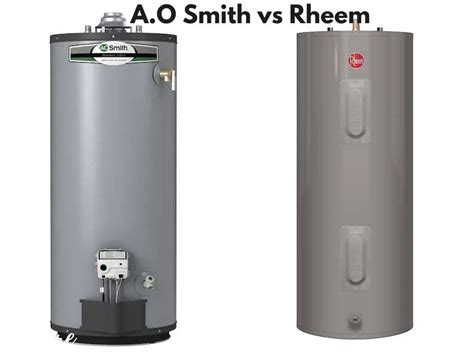 Rheem vs ao smith gas water heaters. Things To Know About Rheem vs ao smith gas water heaters. 